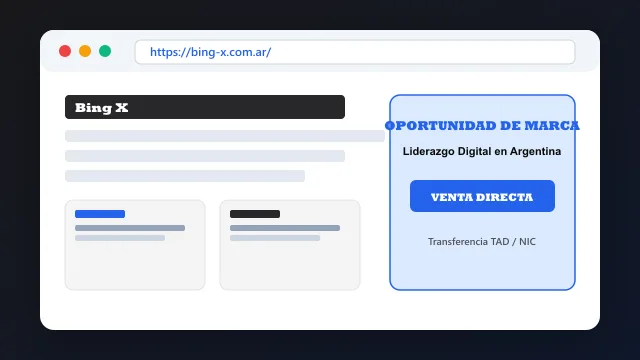 Modelo de aplicación comercial y proyectos digitales para bing-x.com.ar